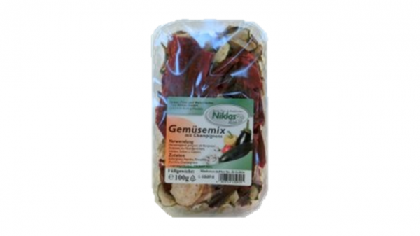 Getrockneter Gemüsemix