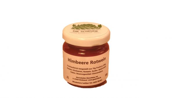 Himbeere Rotwein