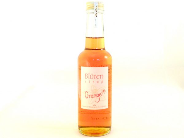 Orangen-Blütensirup