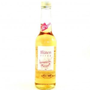 Koreanische Minze-Blütensirup  