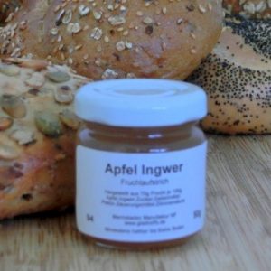 Apfel Ingwer Fruchtaufstrich