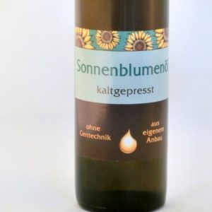 Sonnenblumenöl kaltgepresst