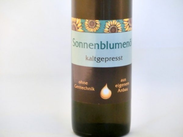 Sonnenblumenöl kaltgepresst