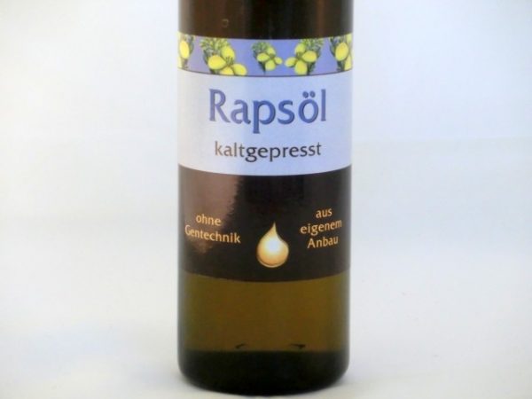 Rapsöl kaltgepresst