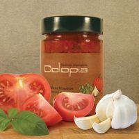 Tomatensauce Mediterran mit Basilikum und Knoblauch