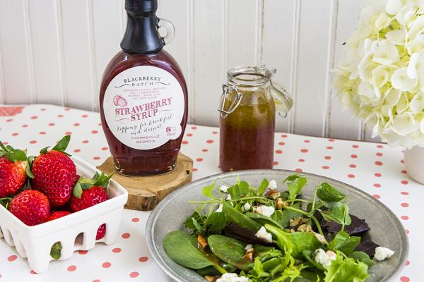 Rezept für Vinaigrette mit Himbeersirup