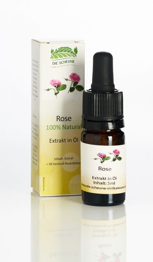 Damaszener Rosen Aroma Extrakt 100% natürlich