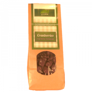 Cranberries in Zartbitterschokolade