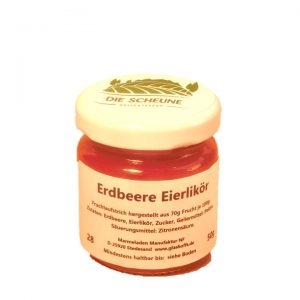 Erdbeere Eierlikör