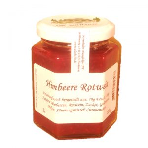 Himbeere Rotwein 200g