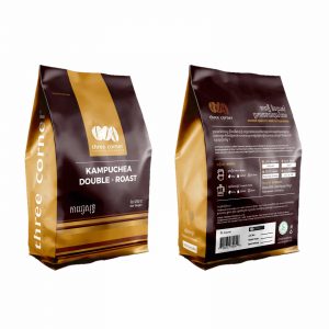 Kaffee aus Kambodscha Double Roasted Three Corner Coffee Roasters