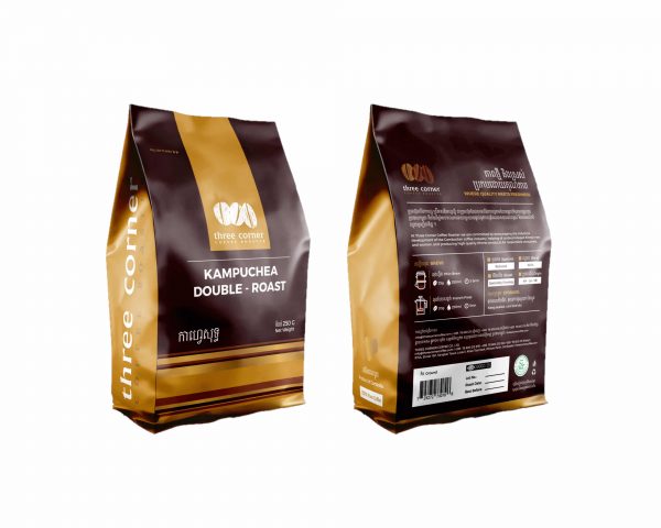 Kaffee aus Kambodscha Double Roasted Three Corner Coffee Roasters