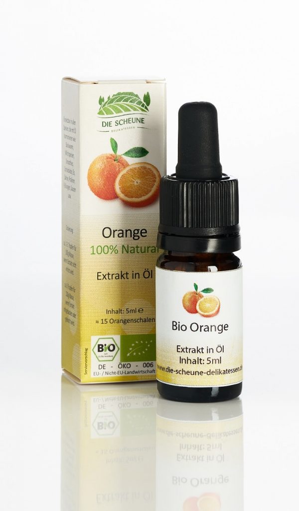 Orange Aroma Extrakt 100% natürlich Bio