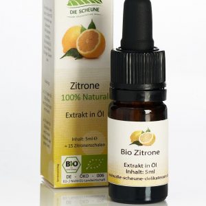 Zitronen Aroma Extrakt 100% natürlich Bio