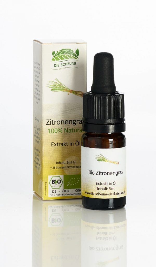 ZItronengras Aroma Extrakt 100% natürlich Bio