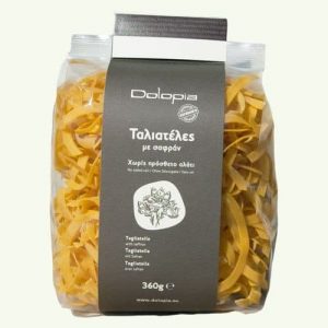 Tagliatelle mit Safran