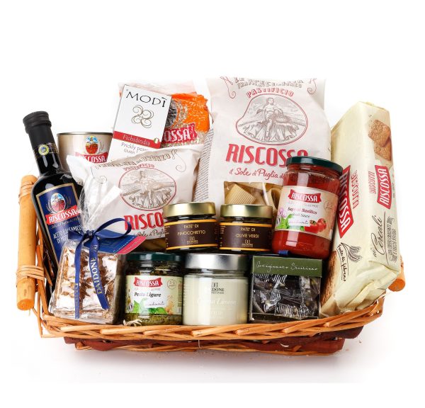 Geschenkkorb italienische Spezialitäten Delikatessen Gourmet Caesar