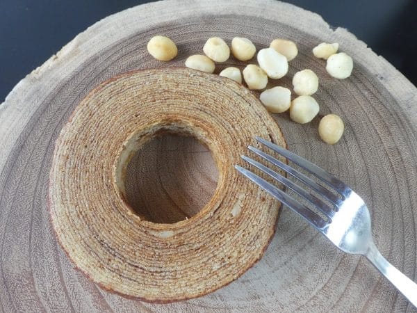 Macadamia Nuss Baumkuchen aus Hawaii