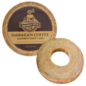 Baumkuchen Hawaiian Coffee Baumkuchenfarm Hawaii